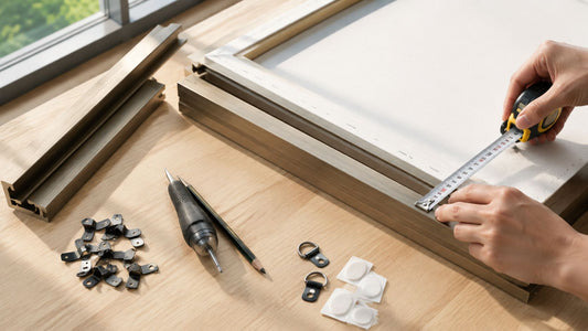 How to Frame a Canvas Panel the Right Way