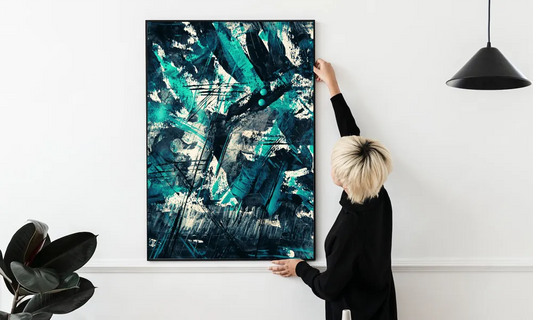 How to Hang a Canvas on the Wall