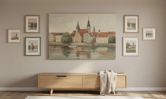 Krakow, Poland Canvas Wall Art: Quick Rules for Hanging, Sizing, and Placement