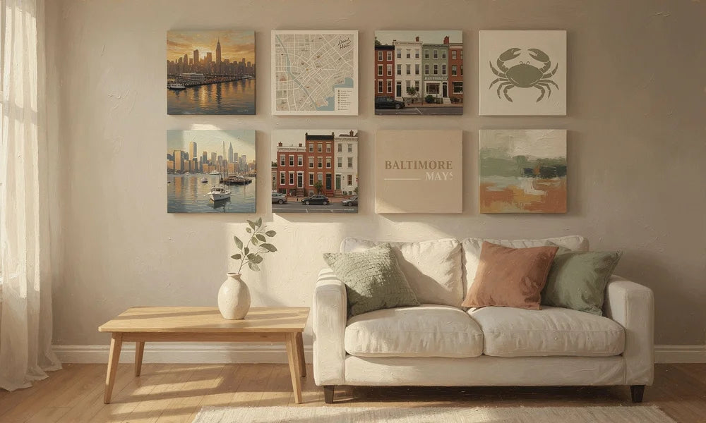 8 Best Baltimore, Maryland Canvas Wall Art Prints for Your Home