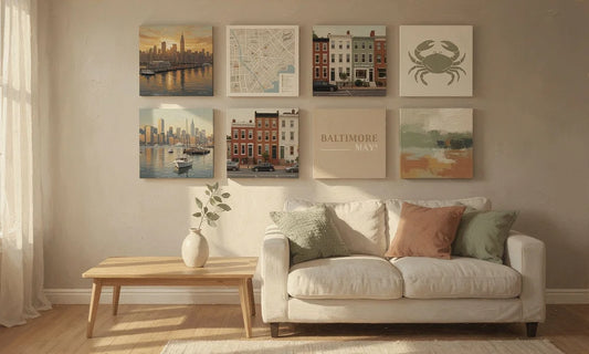 8 Best Baltimore, Maryland Canvas Wall Art Prints for Your Home