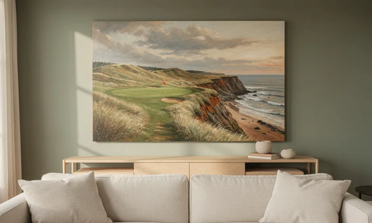 Bandon Dunes Golf Landscape: The Oregon Canvas Wall Art Piece Worth Building a Room Around