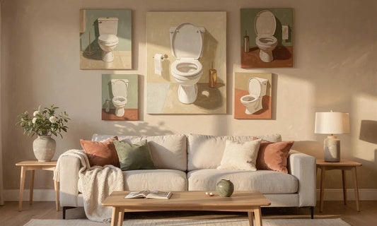 Toilet Canvas Wall Art for Your Den: How to Pick the Right Piece