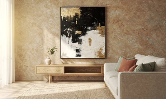 Black White and Gold Abstract Canvas Wall Art for Beginners: What to Know Before Your First Purchase