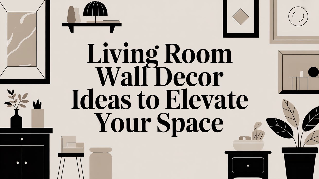 Living Room Wall Decor Ideas To Elevate Your Space | Jessie's Home