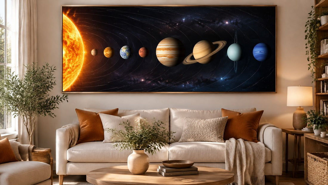 Solar System Art: Styles, Scale and Where to Hang It