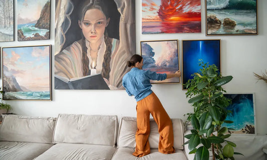 Spacing Between Wall Art Pieces