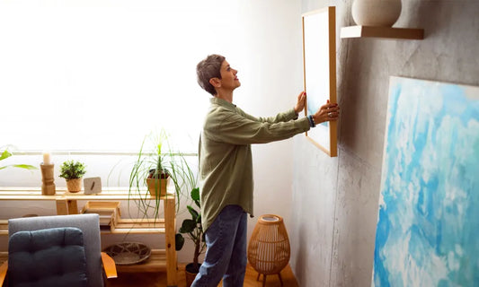 Where to Hang Wall Art in a Living Room