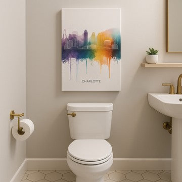 Toilet Wall Art