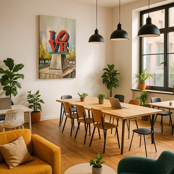 Coworking Space Wall Art