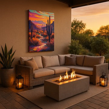 Outdoor Living Space Wall Art