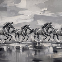 Black and White Horizontal