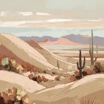 Desert Canvas Wall Art