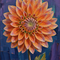 Orange Floral