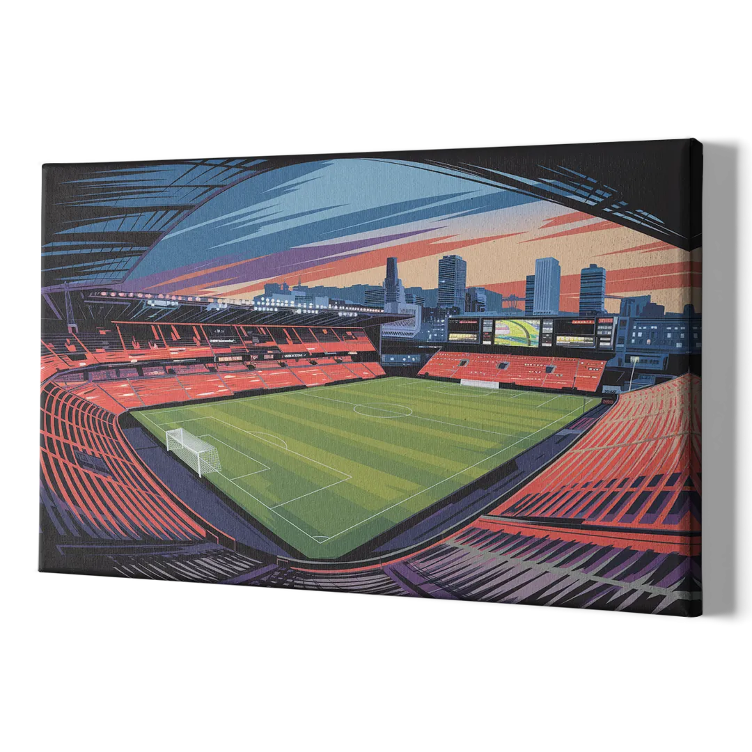 Portland Timbers Stadium View - Canvas Print Art Sides