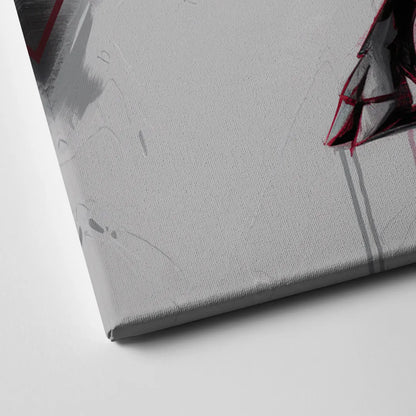 Little Rock Razorbacks Tribute Canvas Close Up