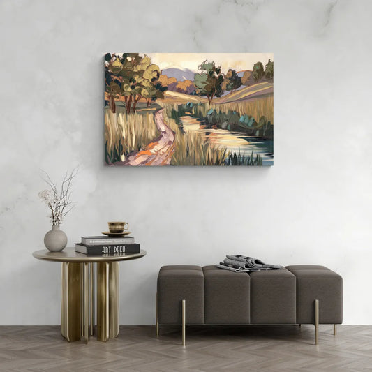 Plano Nature Trails - Canvas Wall Art Living Room