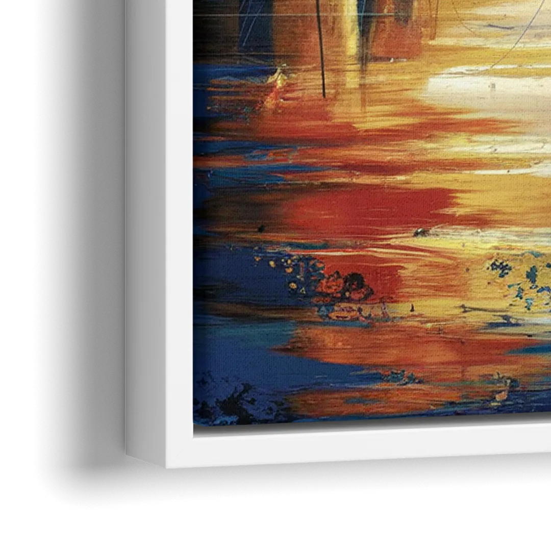 Dallas Unique Perspectives - Close-Up White Frame Canvas