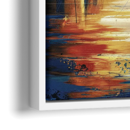 Dallas Unique Perspectives - Close-Up White Frame Canvas