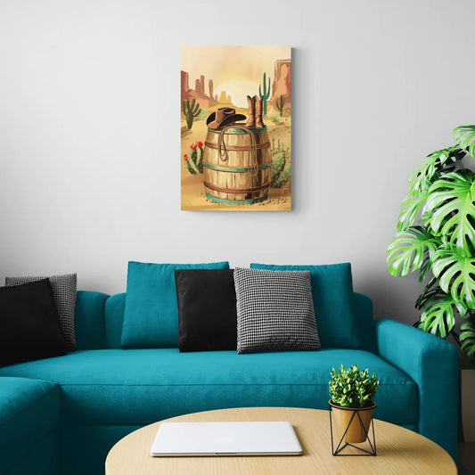 Scottsdale Western Heritage - Canvas Wall Art Living Room