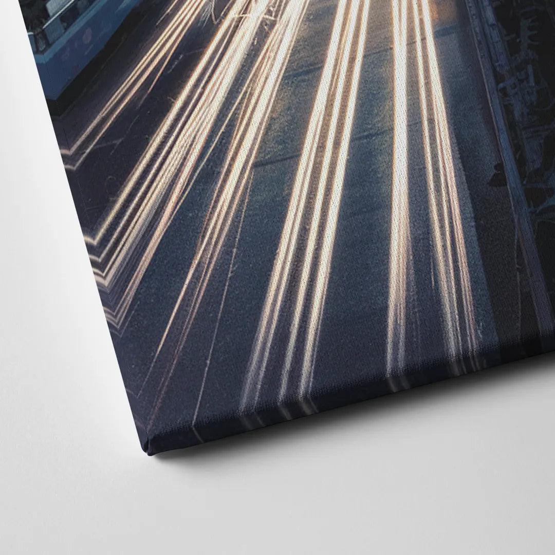 Atlanta Downtown Landmarks Canvas Close Up