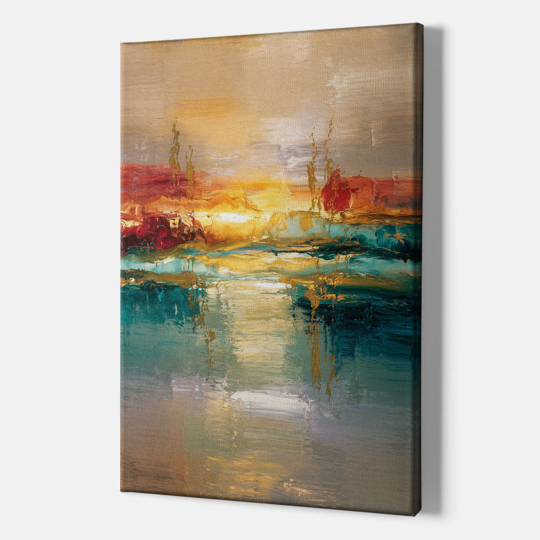 Ashland Sunset Horizon - Canvas Wall Art Indoor