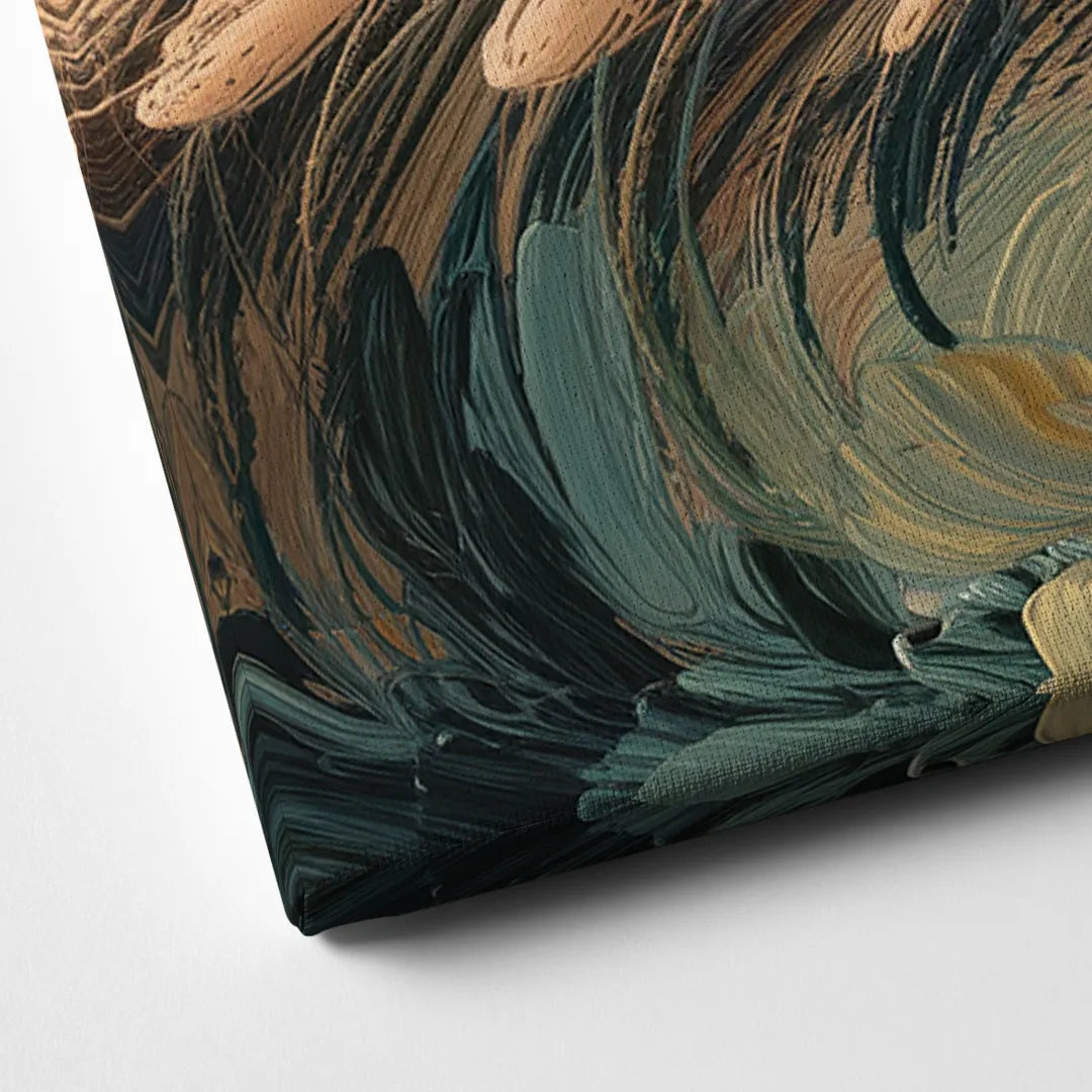Seaside Dunes And Grass Canvas Close Up