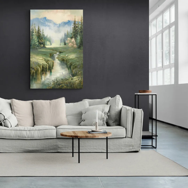 Burlington Nature Escapes - Canvas Wall Art Living Room