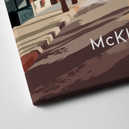 McKinney Artistic Heritage Canvas Close Up
