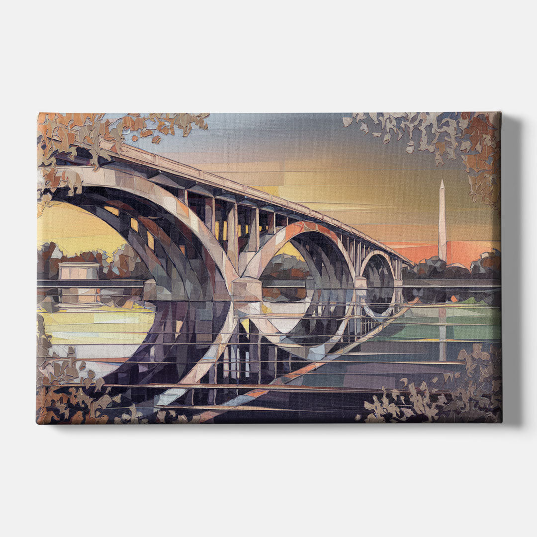 Arlington Memorial Bridge - Canvas Wall Art