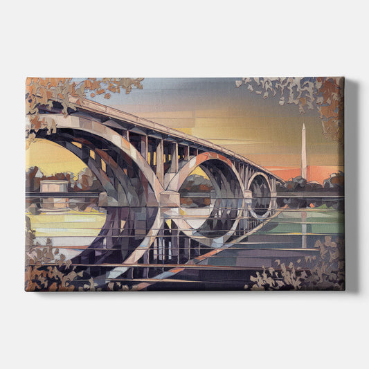 Arlington Memorial Bridge - Canvas Wall Art
