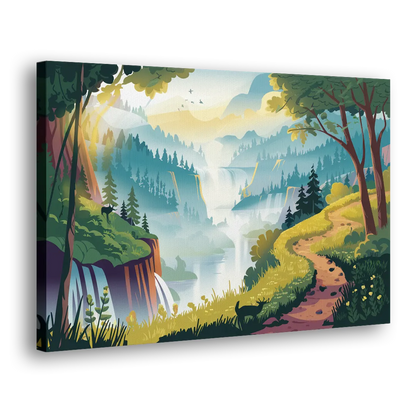 Henderson Scenic Trails - Canvas Print Art Sides