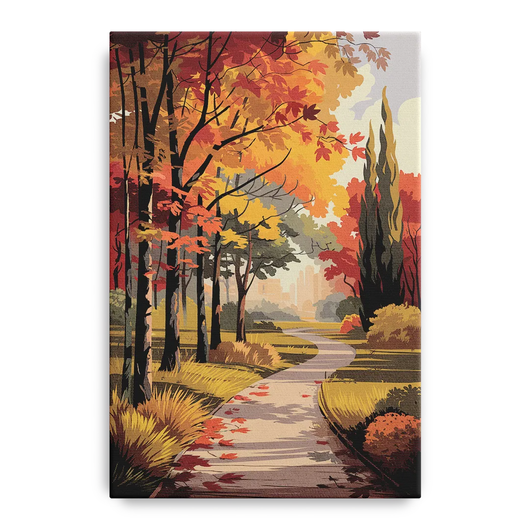 Arlington Autumn Colors - Canvas Wall Art