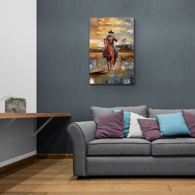 Dallas Cowboy Culture - Canvas Wall Art Living Room