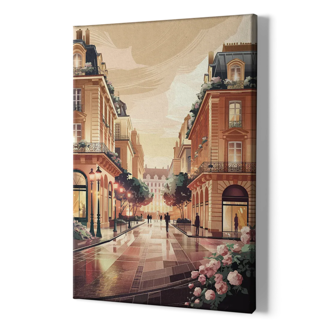 Camden Urban Charm Cityscape - Canvas Print Art Sides
