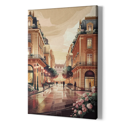 Camden Urban Charm Cityscape - Canvas Print Art Sides