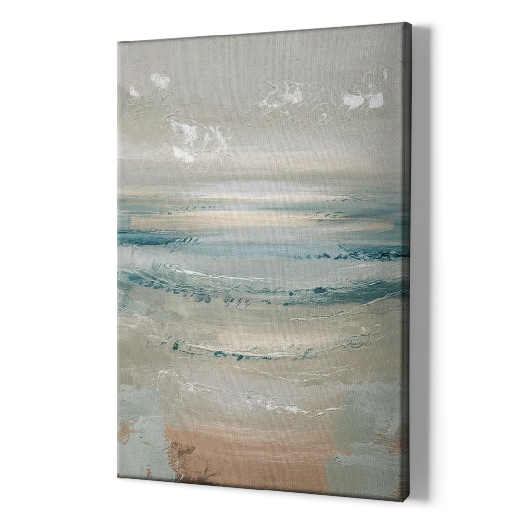 Seaside Blue Horizon - Canvas Print Art Sides