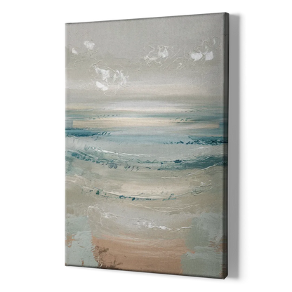 Seaside Blue Horizon - Canvas Print Art Sides