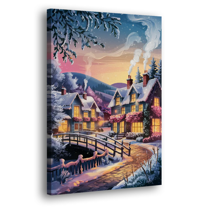 Madison Winter Wonderland - Canvas Print Art Sides