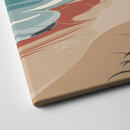 Fort Lauderdale Surf and Sand Canvas Close Up