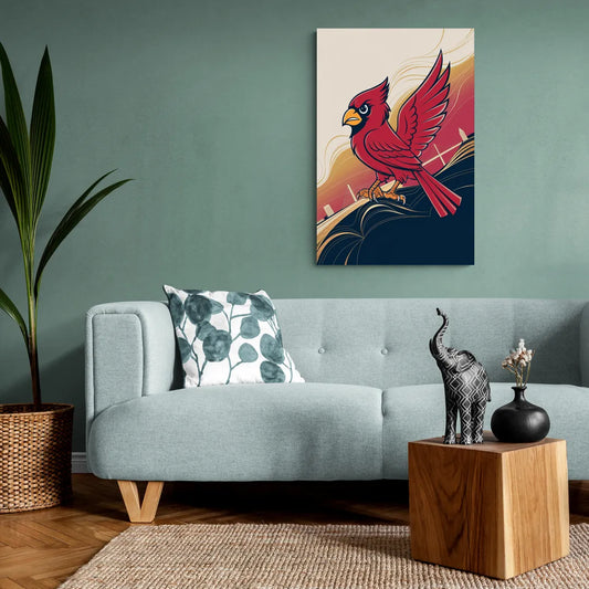 Louisville Cardinals Pride - Canvas Wall Art Living Room