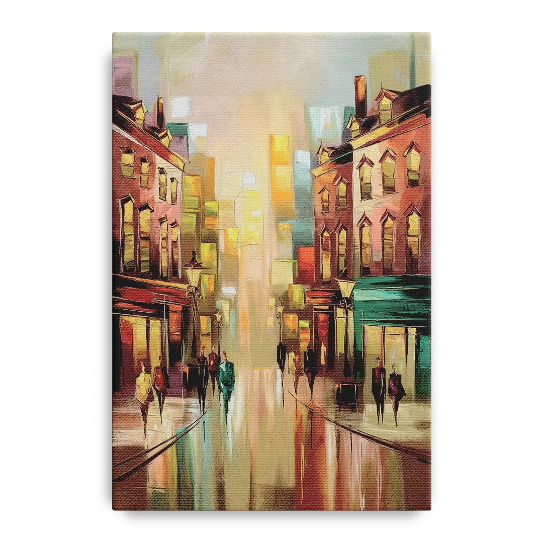 Camden Downtown Streetscape - Canvas Wall Art