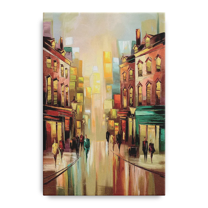 Camden Downtown Streetscape - Canvas Wall Art