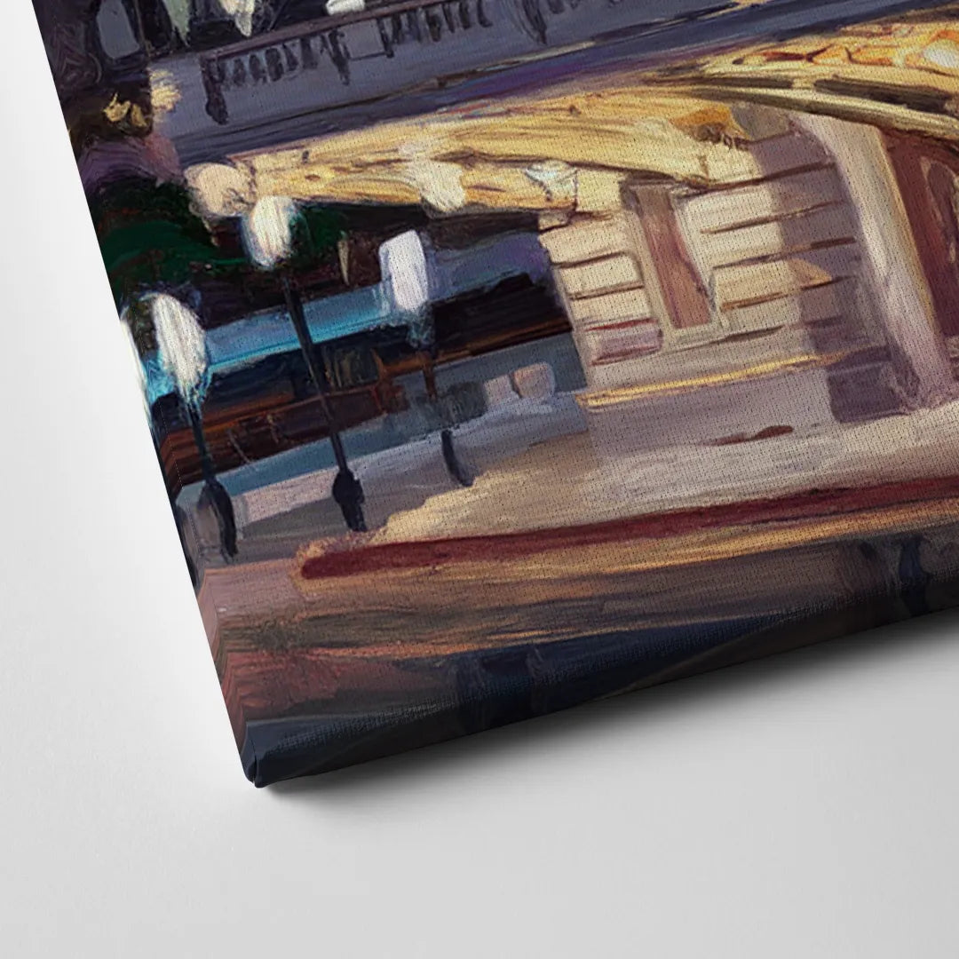 Kansas City Union Station Canvas Close Up