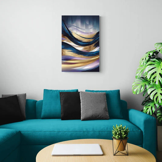 Madison Overture Center Scene - Canvas Wall Art Living Room