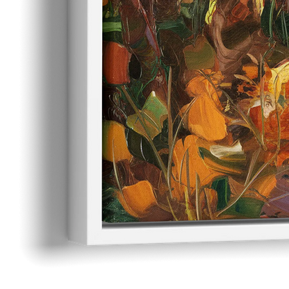 Irvine Nature Trails - Close-Up White Frame Canvas