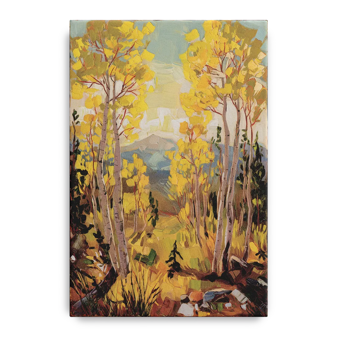 Breckenridge Aspen Forest - Canvas Wall Art