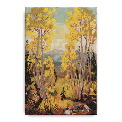 Breckenridge Aspen Forest - Canvas Wall Art