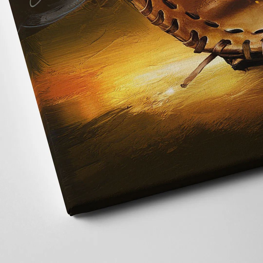 Glendale Brewers Fan Spirit Canvas Close Up