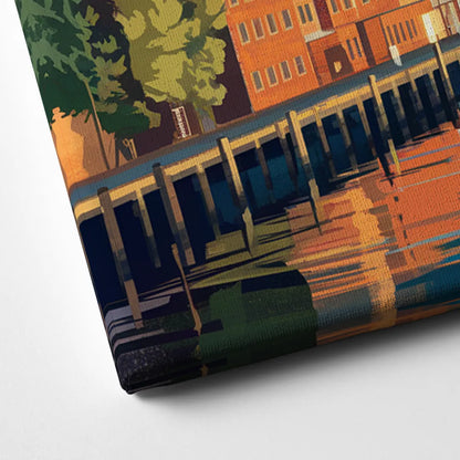 Tacoma Downtown Charm Canvas Close Up